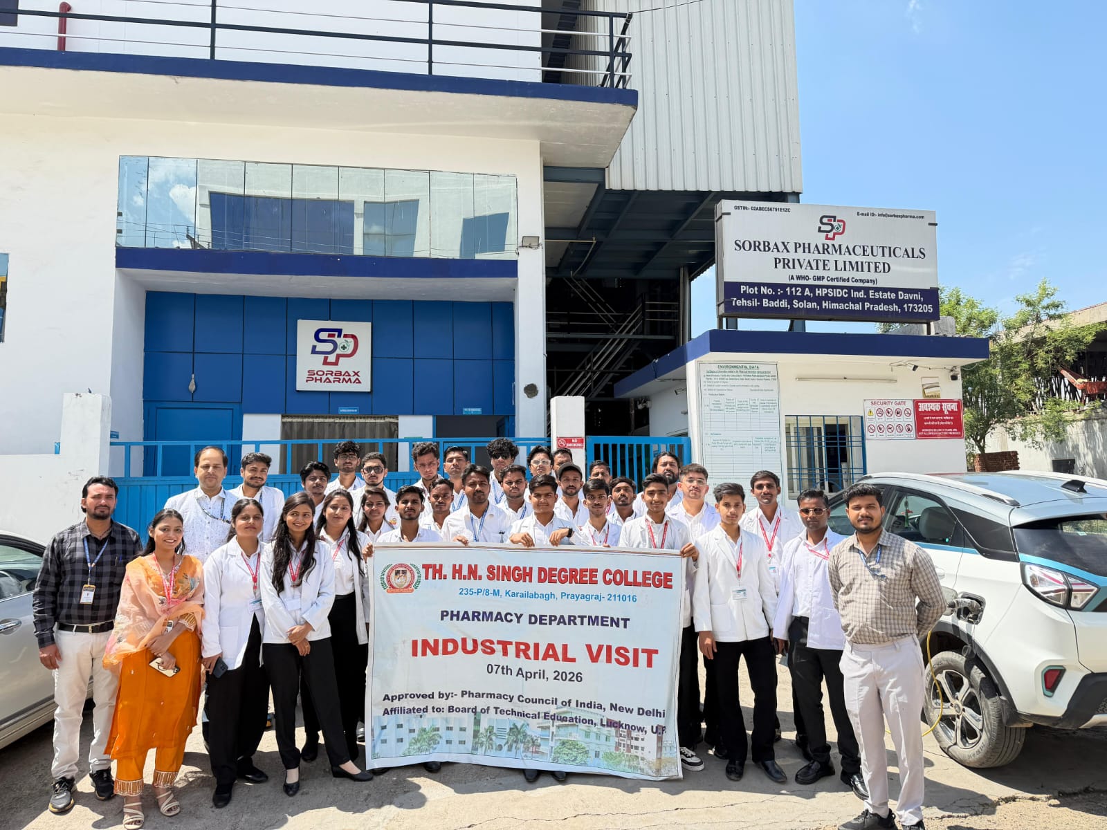 INDUSTRIAL VISIT  PHARMACY STUDENTS